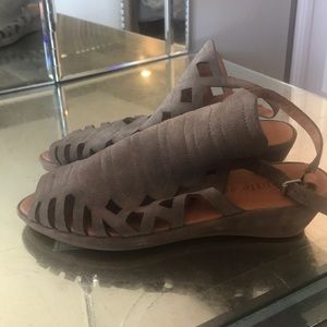 Gentle Souls Suede Sandal
